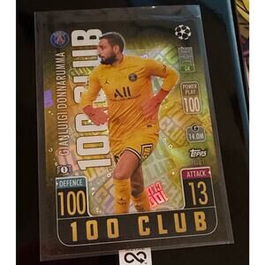 2021-22 Topps Match Attax UCL Extra - 100 Club #CLU 1 Gianluigi Donnarumma